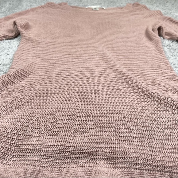 Max Studio Top Womens Medium Crochet Knit Layering Lightweight Breathable Chic - Picture 2 of 4